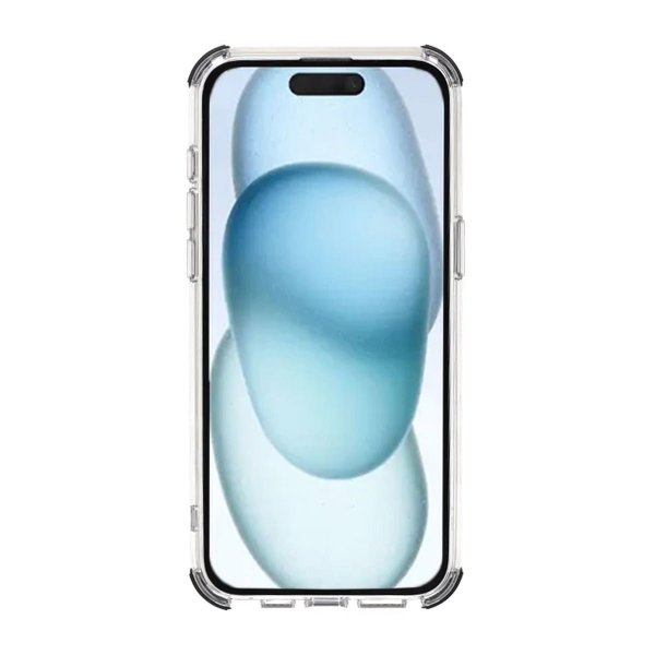 Rvelon iPhone 15 Pro Max Kuori Vahvistetuilla Kulmilla Musta