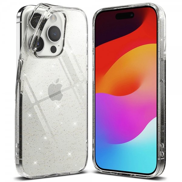 Ringke iPhone 15 Pro Max Kuori Air Glitter Läpinäkyvä