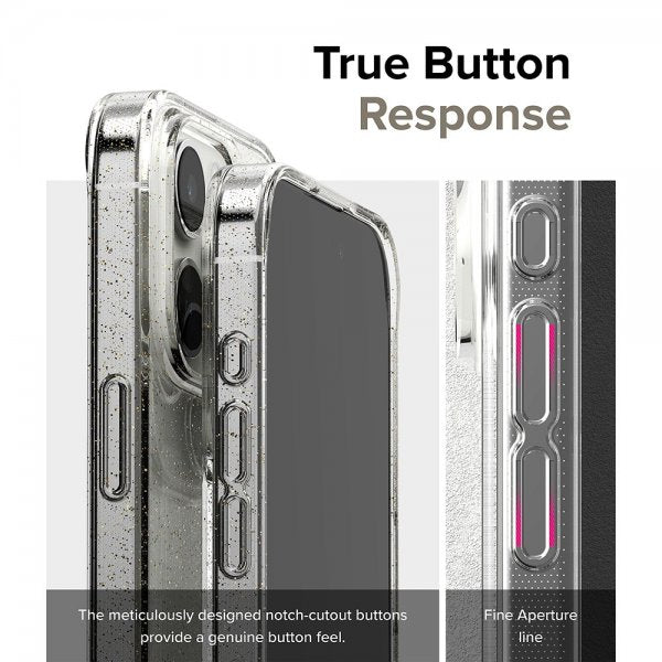 Ringke iPhone 15 Pro Max Kuori Air Glitter Läpinäkyvä