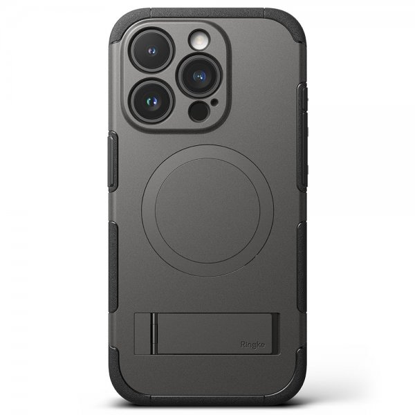 Ringke iPhone 15 Pro Max -suojakuori All Around MagSafe Gun Metal