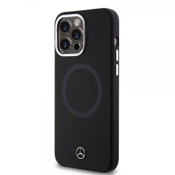Mercedes-Benz iPhone 15 Pro Max -suojakuori Bicolor MagSafe musta