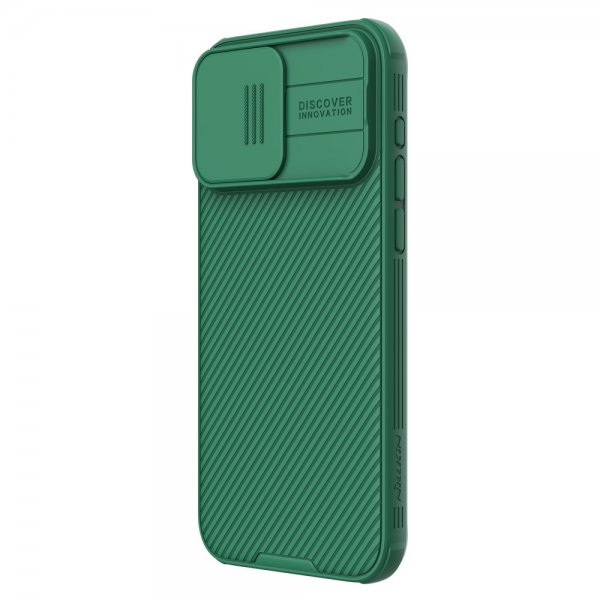 Nillkin iPhone 15 Pro Max Kuori CamShield MagSafe Vihreä