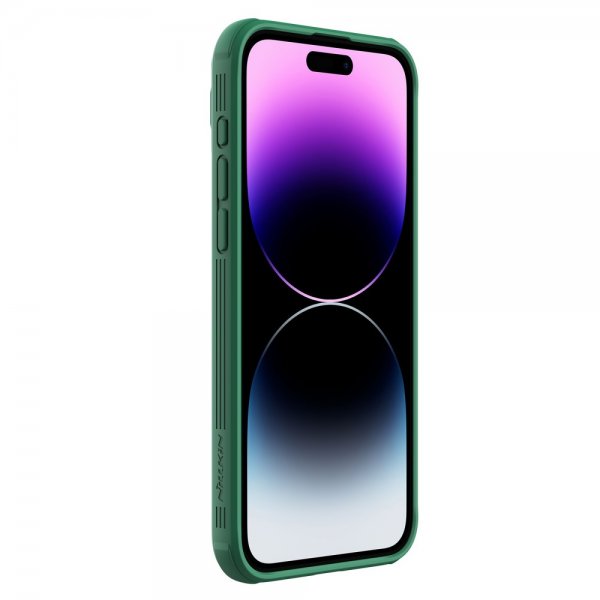 Nillkin iPhone 15 Pro Max Kuori CamShield MagSafe Vihreä