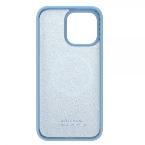 Nillkin iPhone 15 Pro Max Kuori CamShield Silky MagSafe Vaaleansininen