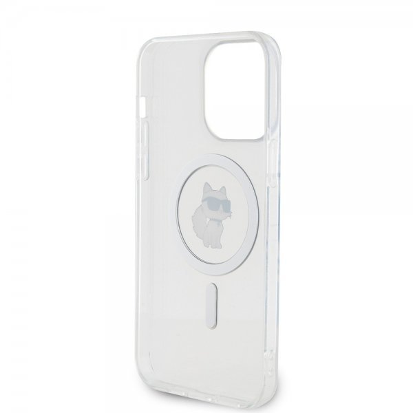 Karl Lagerfeld iPhone 15 Pro Max Kuori Choupette MagSafe Läpinäkyvä