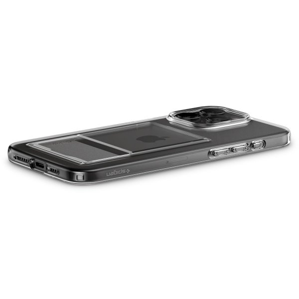 Spigen iPhone 15 Pro Max kuoret Crystal Slot Crystal Clear