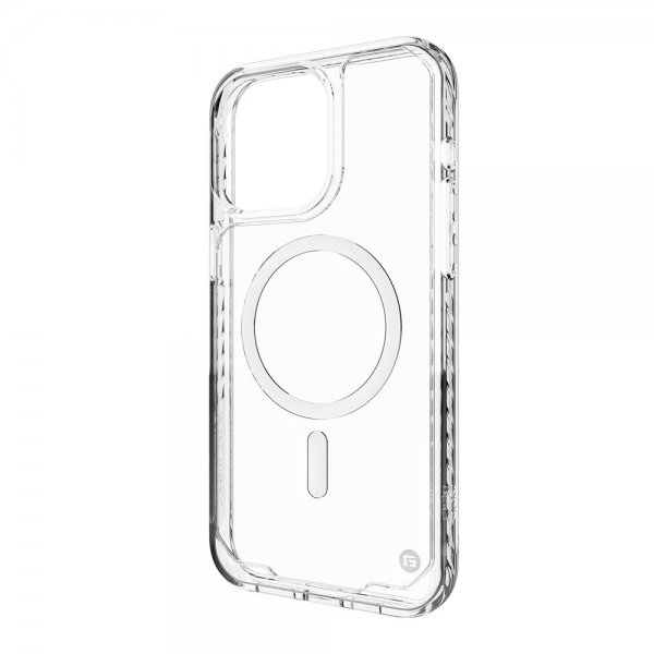 Clckr iPhone 15 Pro Max Kuori Diamond MagSafe Läpinäkyvä