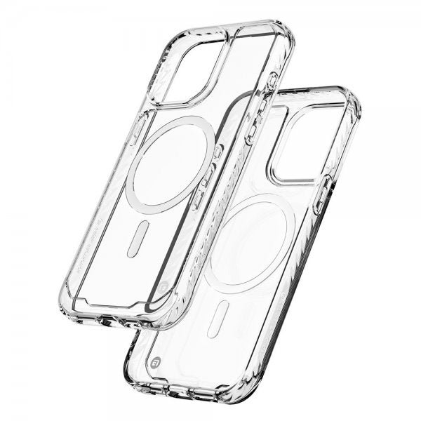 Clckr iPhone 15 Pro Max Kuori Diamond MagSafe Läpinäkyvä