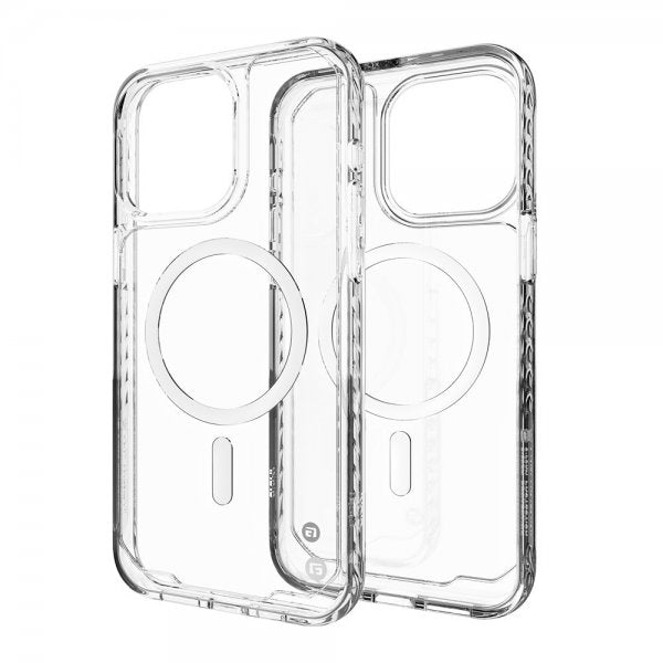 Clckr iPhone 15 Pro Max Kuori Diamond MagSafe Läpinäkyvä