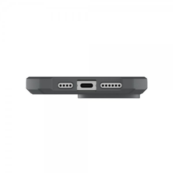 Urban Armor Gear (UAG) iPhone 15 Pro Max Essential Armor MagSafe -suojakuori, hopea