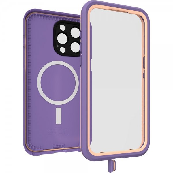 Otterbox iPhone 15 Pro Max Kuori Fre MagSafe Rule of Plum