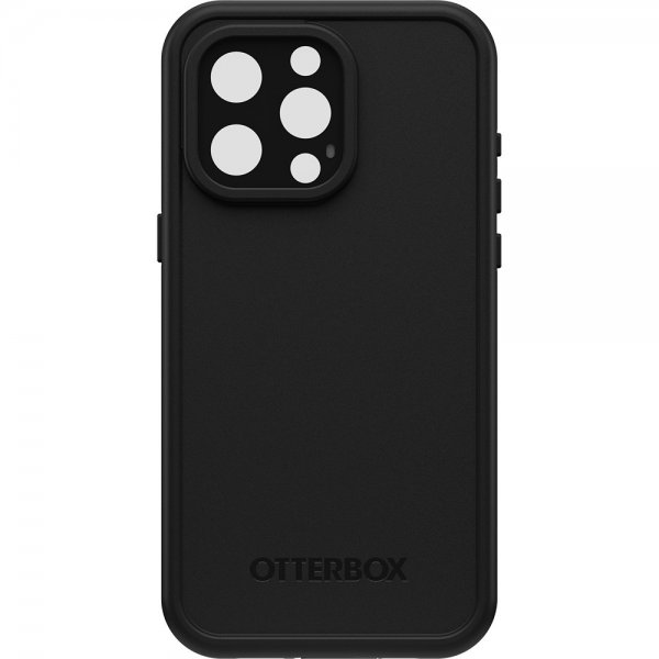 Otterbox iPhone 15 Pro Max -suojakuori Fre MagSafe musta