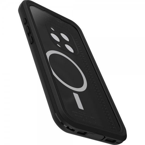 Otterbox iPhone 15 Pro Max -suojakuori Fre MagSafe musta