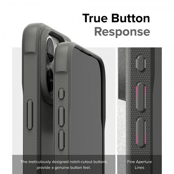 Ringke iPhone 15 Pro Max Kuori Fusion Bold Matte Gray