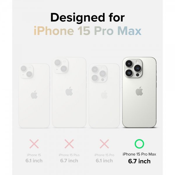 Ringke iPhone 15 Pro Max Kuori Fusion Design Seoul