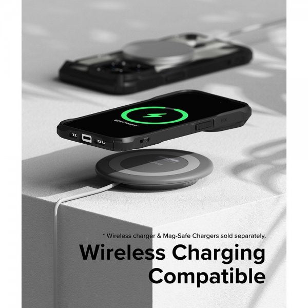 Ringke iPhone 15 Pro Max Kuori Fusion X Magnetic Matte Black