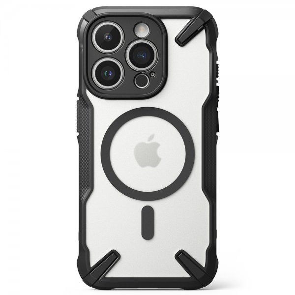 Ringke iPhone 15 Pro Max Kuori Fusion X Magnetic Matte Black