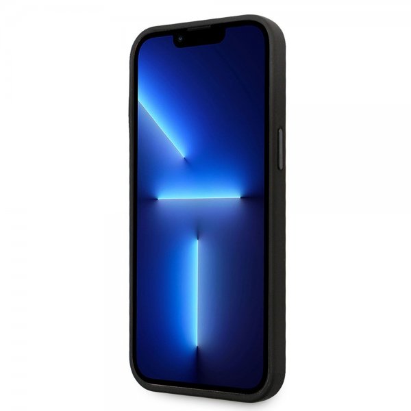 Karl Lagerfeld iPhone 15 Pro Max Kuori Ikonik Metal Pin Musta