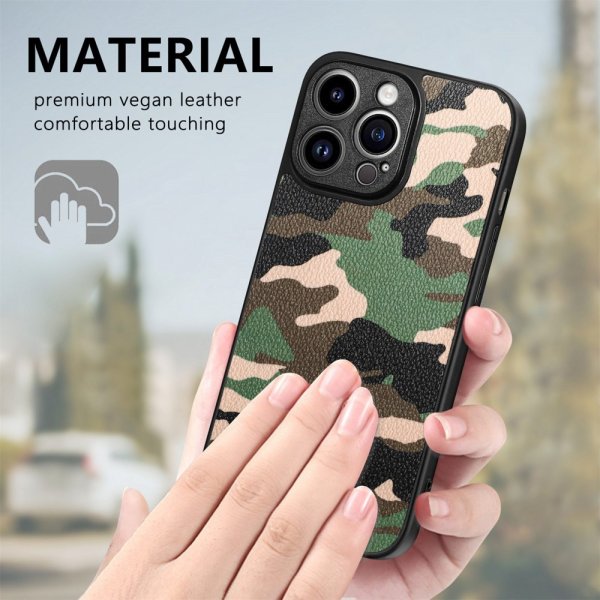 iPhone 15 Pro Max Kuori Maastokuvio Keltainen
