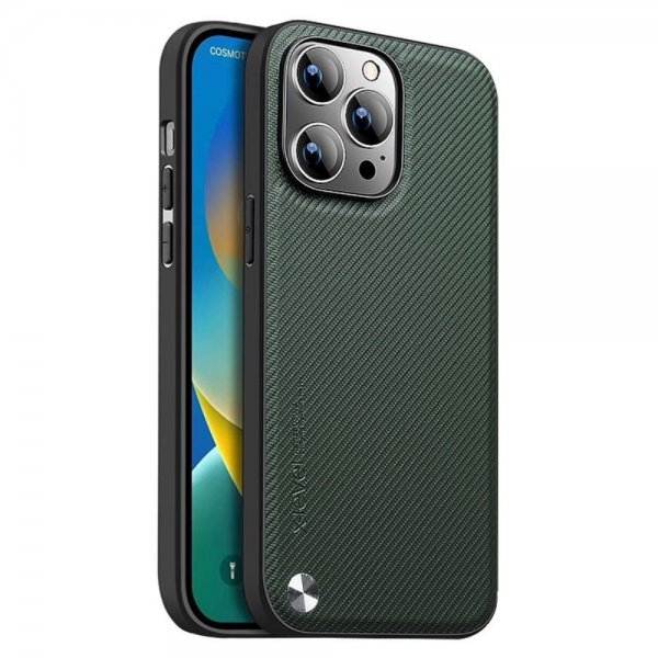 X-Level iPhone 15 Pro Max Kuori Kevlar II Series Vihreä