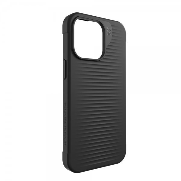 ZAGG iPhone 15 Pro Max Kuori Luxe Snap Musta