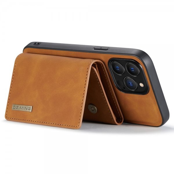 Dg.Ming iPhone 15 Pro Max Suojakuori M1 Series Irrotettava Korttipidike Ruskea