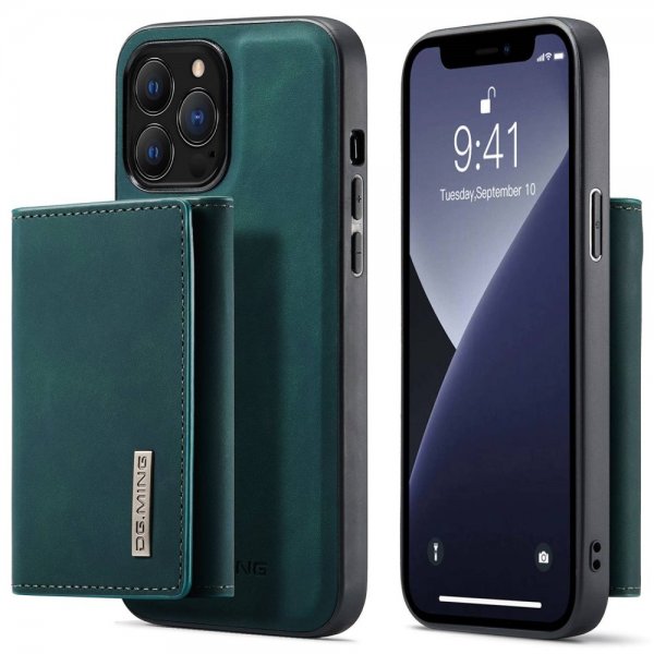 Dg.Ming iPhone 15 Pro Max Kuori M1-sarjan Irrotettava Korttipidike Vihreä