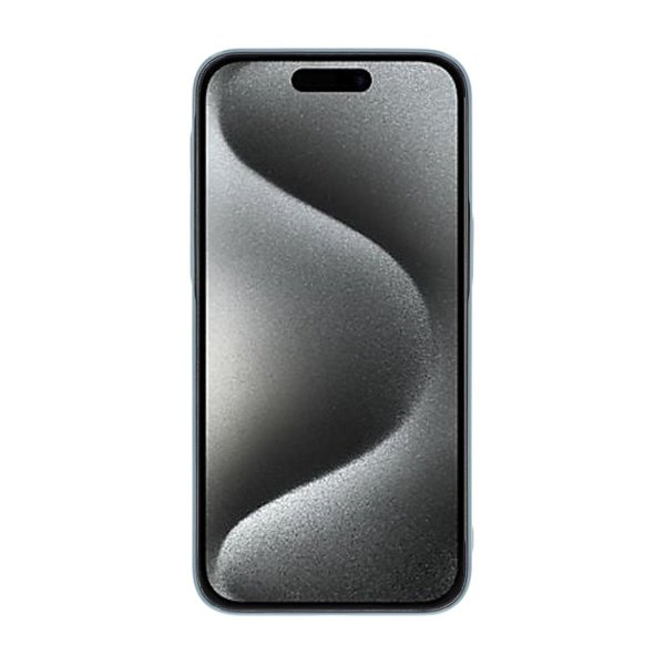 iPhone 15 Pro Max Kuori TPU MagSafe Kiiltävä Sininen