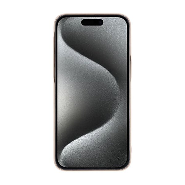 iPhone 15 Pro Max Kuori TPU MagSafe Kiiltävä Kulta