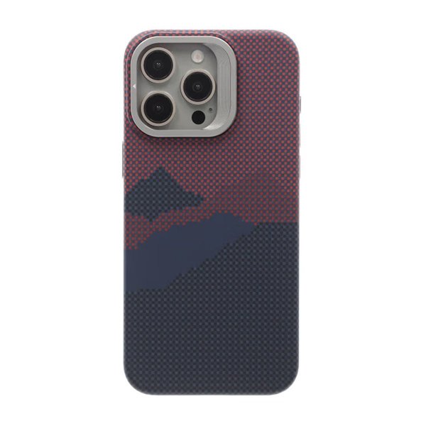 iPhone 15 Pro Max Kuori Taittuva Jalusta MagSafe Punainen