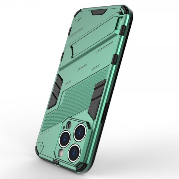 iPhone 15 Pro Max Kuori jalustalla Vihreä