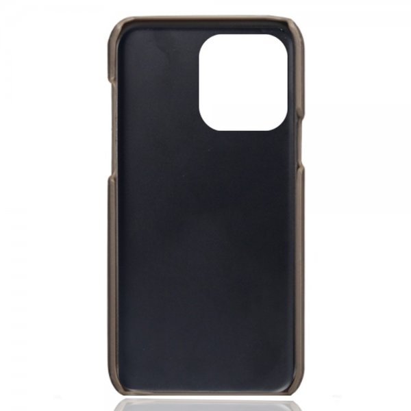 iPhone 15 Pro Max Kuori kahdella korttipaikalla Harmaa
