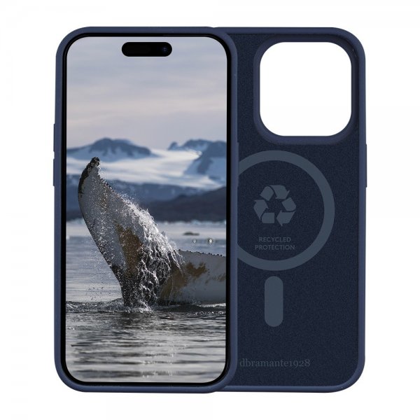 dbramante1928 iPhone 15 Pro Max -suojakuori Monaco MagSafe Pacific Blue