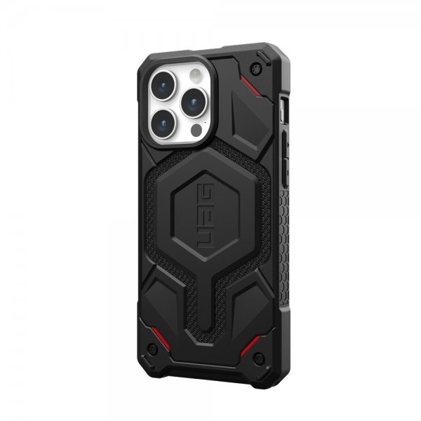 Urban Armor Gear (UAG) iPhone 15 Pro Max Kuori Monarch Pro MagSafe Kevlar Black