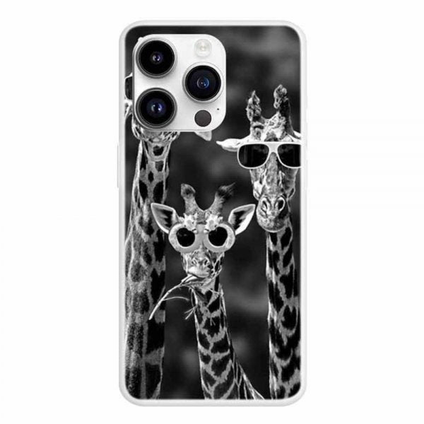 iPhone 15 Pro Max Kuori Kirahvi-kuviolla