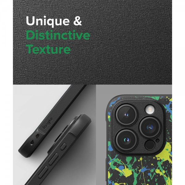 Ringke iPhone 15 Pro Max Kuori Onyx Design Action Painting