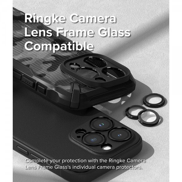 Ringke iPhone 15 Pro Max -suojakuori Onyx Gray