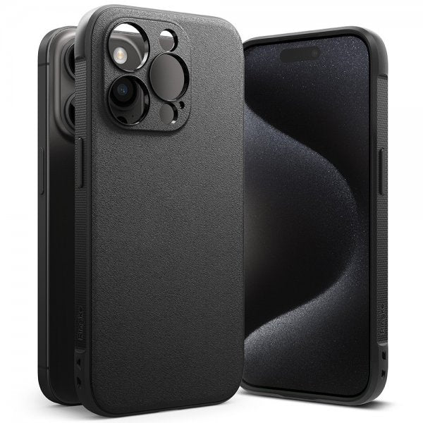 Ringke iPhone 15 Pro Max -suojakuori Onyx Magnetic Musta