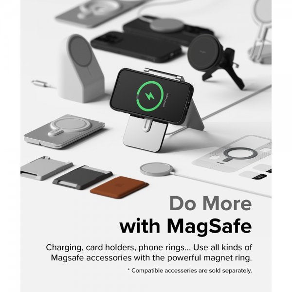 Ringke iPhone 15 Pro Max -suojakuori Onyx Magnetic Musta