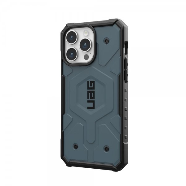 Urban Armor Gear (UAG) iPhone 15 Pro Max -suojakuori Pathfinder MagSafe Cloud Blue
