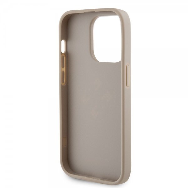 Guess iPhone 15 Pro Max Kuori Perforated Glitter Kulta