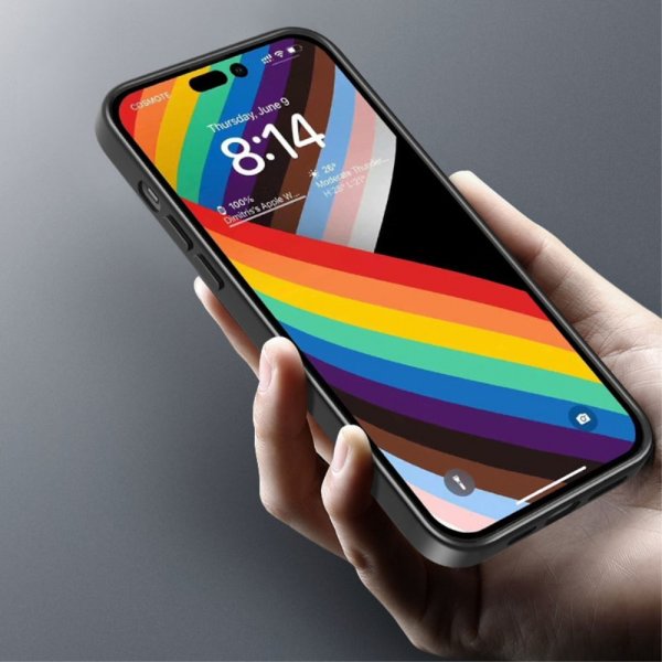 X-Level iPhone 15 Pro Max Kuori Kullattu Reuna Kulta