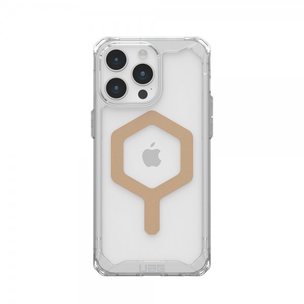 Urban Armor Gear (UAG) iPhone 15 Pro Max Kuori Plyo MagSafe Ice Kulta