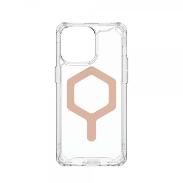 Urban Armor Gear (UAG) iPhone 15 Pro Max Kuori Plyo MagSafe Ice Rose Gold