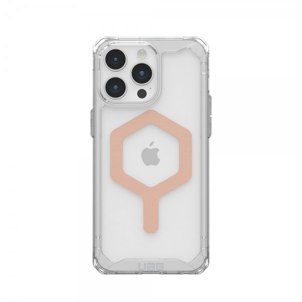 Urban Armor Gear (UAG) iPhone 15 Pro Max Kuori Plyo MagSafe Ice Rose Gold