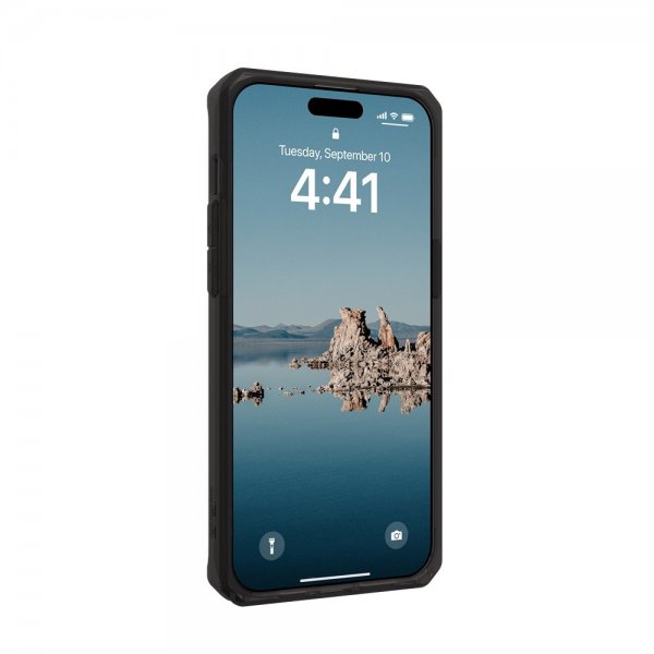 Urban Armor Gear (UAG) iPhone 15 Pro Max -suojakuori Plyo MagSafe, musta/pronssi