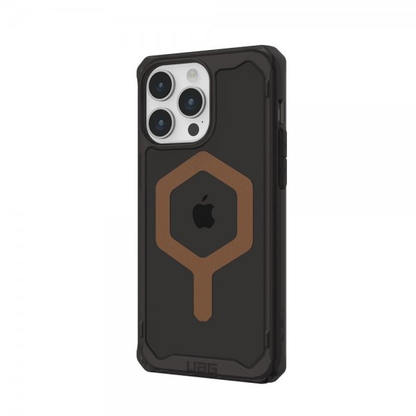 Urban Armor Gear (UAG) iPhone 15 Pro Max -suojakuori Plyo MagSafe, musta/pronssi