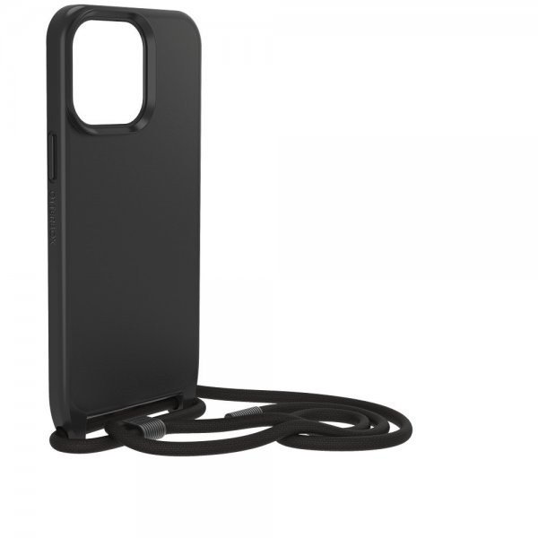Otterbox iPhone 15 Pro Max Kuori React Necklace MagSafe Musta