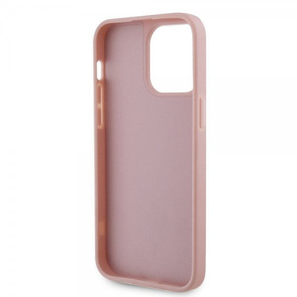 Guess iPhone 15 Pro Max Suojakuori Rhinestone Ruusukulta