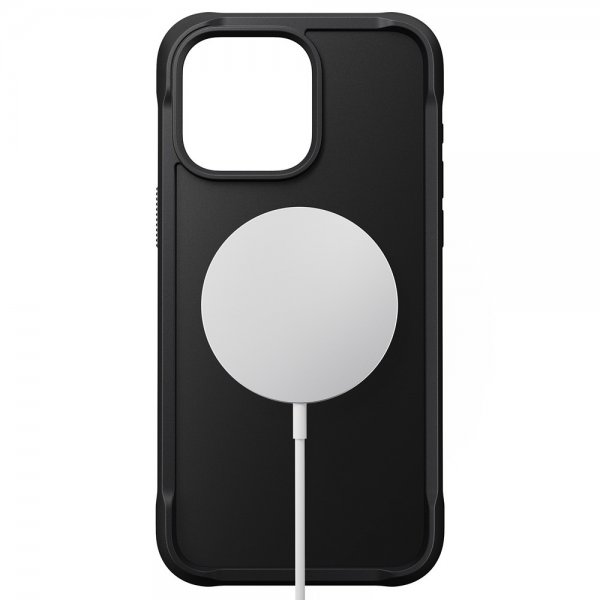 Nomad iPhone 15 Pro Max -suojakuori, Rugged Case, musta